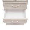 5 Layers Storage Cabinets 6 Drawer Moveable Cabinet Storage Organizer White Great Home Decor For Bedrooms, Living Rooms, Studies