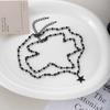 Sweet Cool Hip Hop Hottie Style Necklace Retro Diablo Pentagram Double Neck Chain Niche Punk Simple Necklace