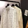 Unisex Trendy Marble Tie-Dye High-neck Sweatshirt - Loose, Versatile, and Comfortable Long-sleeve Top