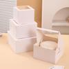 White Cardboard Windowed Cake and Pastry Box