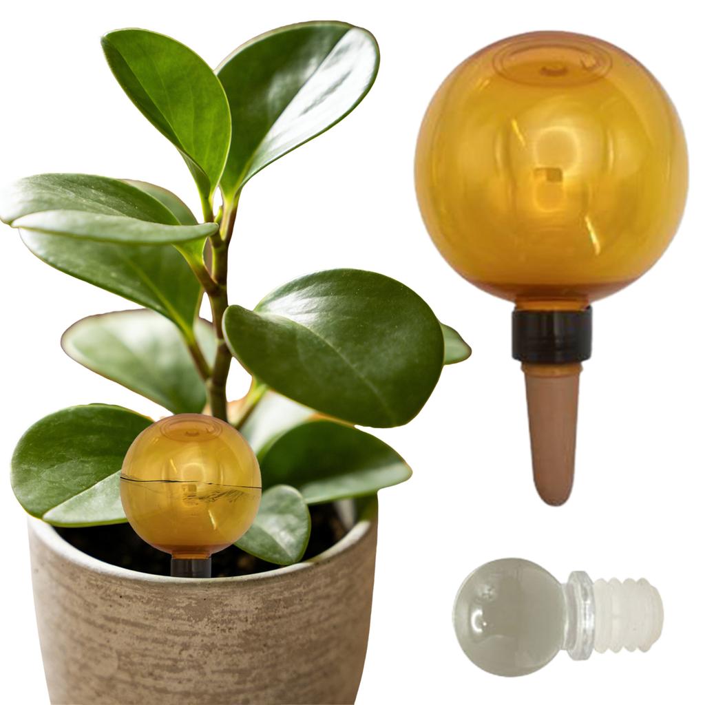 Plant Watering Devices with Covers Garden Water Device Plastic Water Bulbs for Automatic Drip Irrigation Indoor/Outdoor