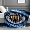 Manchester City FC Print Blanket - Soft & Comfortable, for Bedroom, Travel, Sofa, Home Decoration - Birthday Christmas Gift for Friend