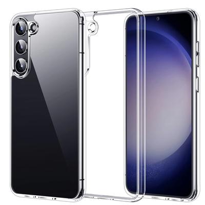 Pro Samsung Galaxy S23 Ultra Plus Pouzdro Průhledné čiré měkké silikonové pouzdro na telefon Pro Samsung S 23 S23Ultra S23Plus Krystal zadního krytu TPU