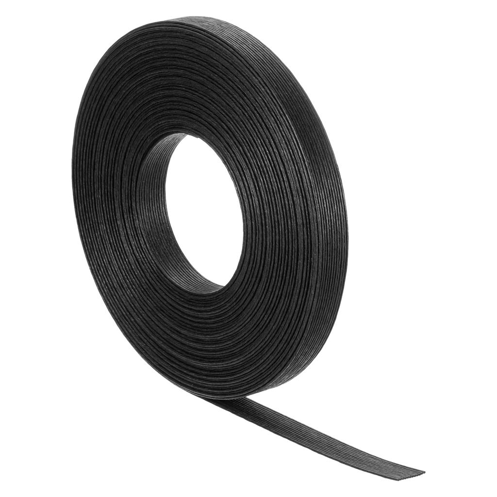 Papierrattan-Webrohr 12-fädig Papierrattan-Geflecht Korbgeflecht-Zubehör für DIY Heimküchenkorb-Bastelarbeiten 16,4 Yards x 0,6"
