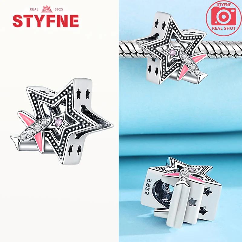 Coppercute Astronaut Bead Shiny Starcharms For Women Birthday Fine Jewelry Party Gifts Diy Accessories