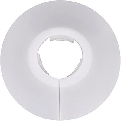 4Pcs 16Mm Radiator Pipe Collars Cover Triangle Valve Plastic Decorative Cover Round Snap Type Faucet Plumbing Pipe Cover