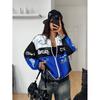 Womens Casual Long Sleeve Baseball Jacket Hoodie Streetwear Oversized Top 2026