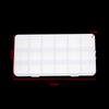 Multiple Styles Storage Container Jewelry Box Clear Plastic Organizer Box Earrings Rings Beads Storage Organizer Display Case