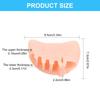 2Pcs Gel Toe Spacers for Women and Men Ball of Foot Cushions Toe Separators Pads for Blister Prevention and Pains Relief