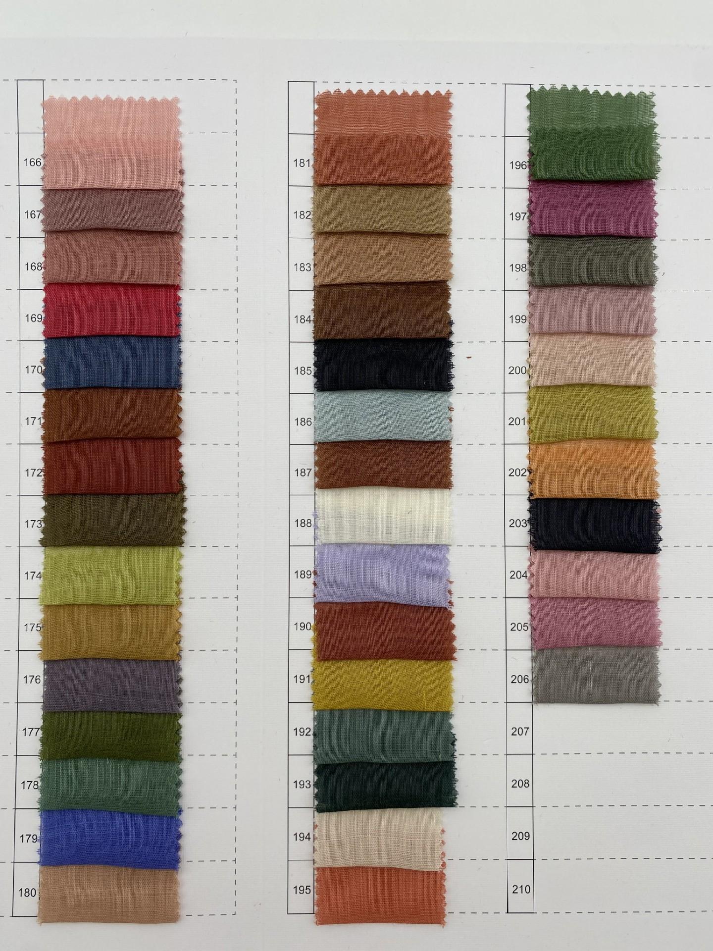 100% Pure Ramie Fabric for Spring and Summer Dresses and Blouses High-count Ramie 100-thread tank Top Material