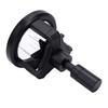 Coffee Distribution Tool 58mm Aluminum Alloy Magnetic Rotating Needle Coffee Stirrer for Home Bar Black