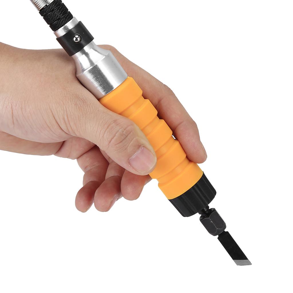 Daltă de sculptură în lemn, Instrument cu cuțit de gravură, Set cu 5 lame, Tub moale