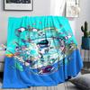 1 Pezzo Coperta in Flanella con Stampa ASTRO BOT, Alta Qualità, Confortevole per Tutte le Stagioni, Decorazione per la Casa, Calore e Comfort, Perfetta per Regali di Natale