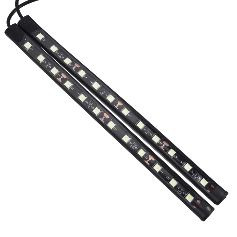 24 LED USB Car Foot Light Strip for Interior Decorative Lighting and Atmosphere Enhancement On Dashboard and Floor