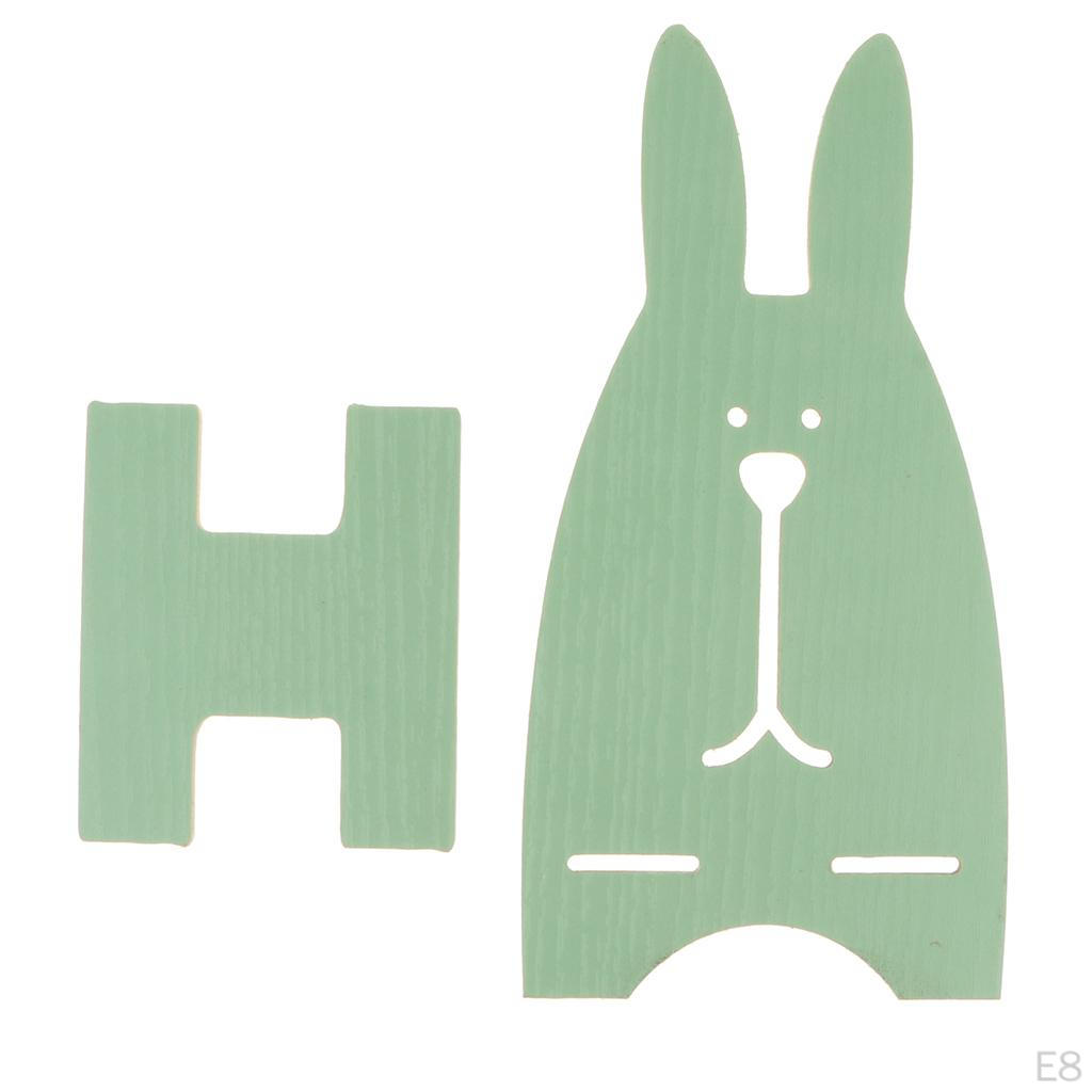 Cute Rabbit Wooden Phone Stand Mount Desk Holder For