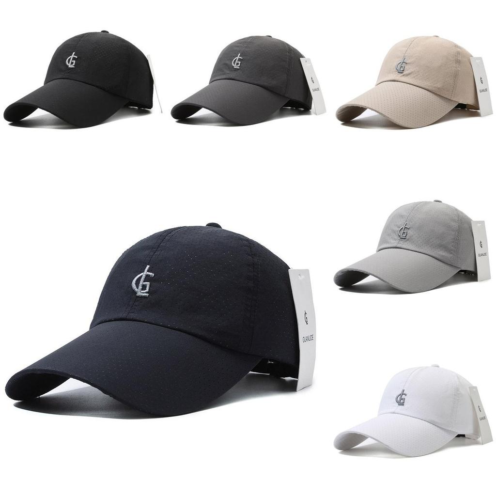 Letter Gl Embroidery Baseball Cap Outdoor Sun Protection Breathable Gift Hat