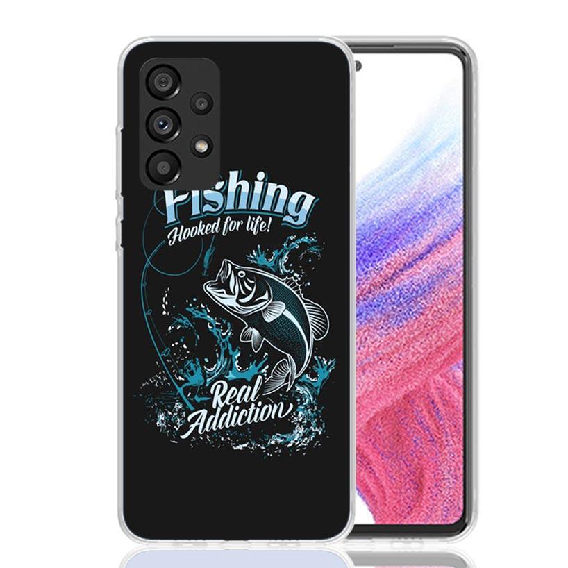 Fishing Club Graphic Phone Case for Samsung Galaxy A17 A16 A15 A14 A13 A57 A56 A55 A54 A53 A37 A36 A35 A34 A33 A26 A25 A24 A23 G