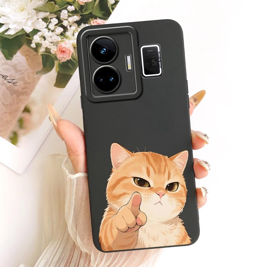 For Realme GT Neo 5 Case RealmeGT3 RMX3709 Cool Owl Dragon Painted Cover Soft Silicone Case For Realme GT 3 GT3 GTNeo5 240W Bags