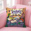 Cartoon R-RugratsS Kissenbezug Bequemer Wende-Kissenbezug Ideal für Auto Sofa Schlafzimmer & Mehr