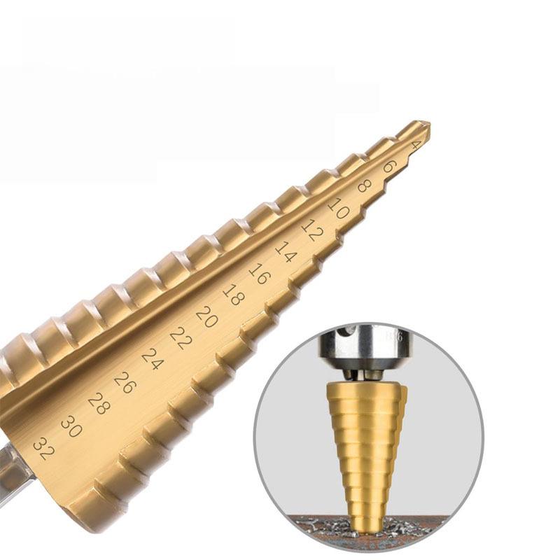 Hex Shank Step Drill Bit for Electric Drills - Multifunctional Hole Expander