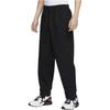 Nike Elastic Waist Logo Embroidery Loose Casual Pants Unisex Bottoms Black FN3097-010
