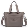 Borsa Tote Versatile in Nylon con Manici in Nastro Tasche con Zip Tracolla Regolabile Borsa a Spalla Casual da Donna per l'Uso Quotidiano