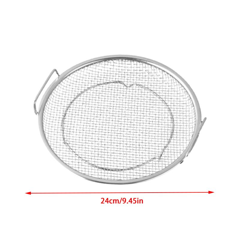 Stainless Steel Filter Tray,Reusable Round Mesh Basket,Frying Grilling,Kitchen Strainer,Fruit Vegetable Water Filter Basket