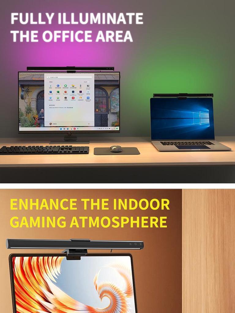 Asymmetrical LED Desk Lamp with Eye Protection and Dimmable Feature - CE Certified
