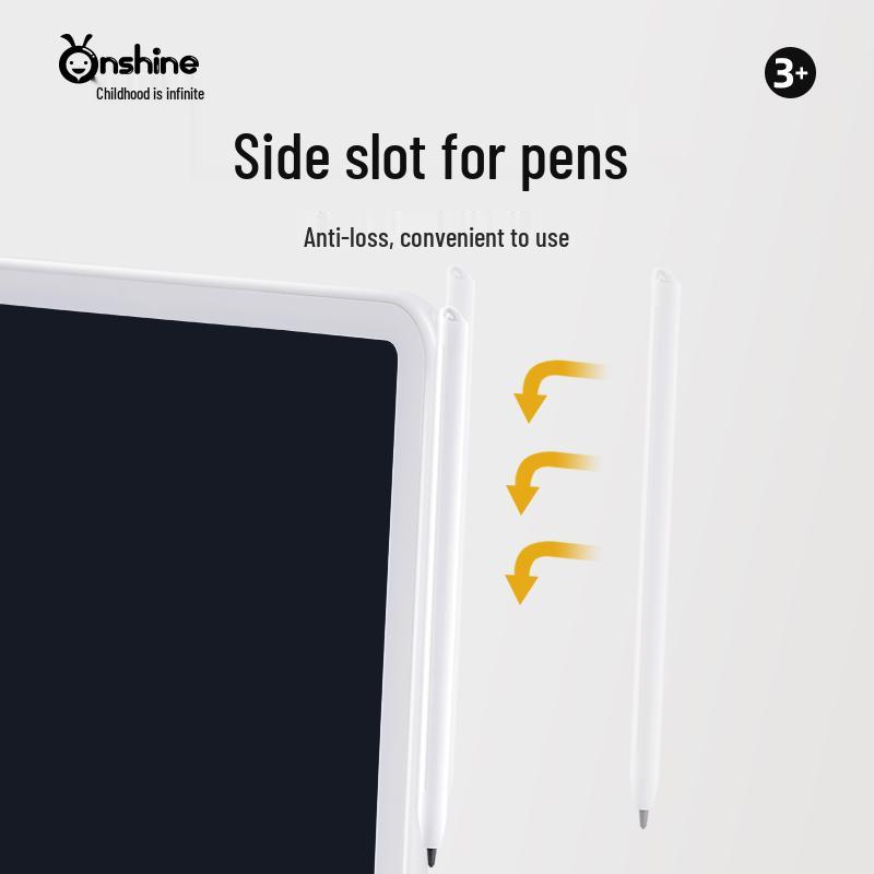 Kindertafel LCD-Schreibtafel löschbar: Bunte, wiederverwendbare Maltafel für Babys und Kleinkinder