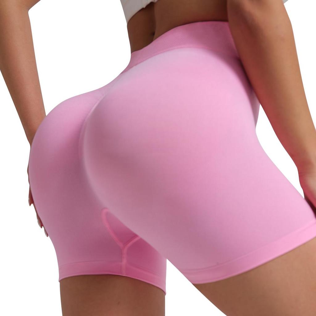 High-Waisted Women's Yoga Shorts: Hip-Lifting, Running & Fitness