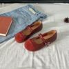Mary Jane women's shoes new summer retro versatile shallow mouth with skirt Doudou shoes soft sole single shoes women
