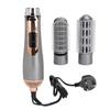 800W 2 In 1 Hair Dryer Brush Negative Ion Blow Dryer Brush with Interchangeable Styling Comb UK Plug 220‑240V