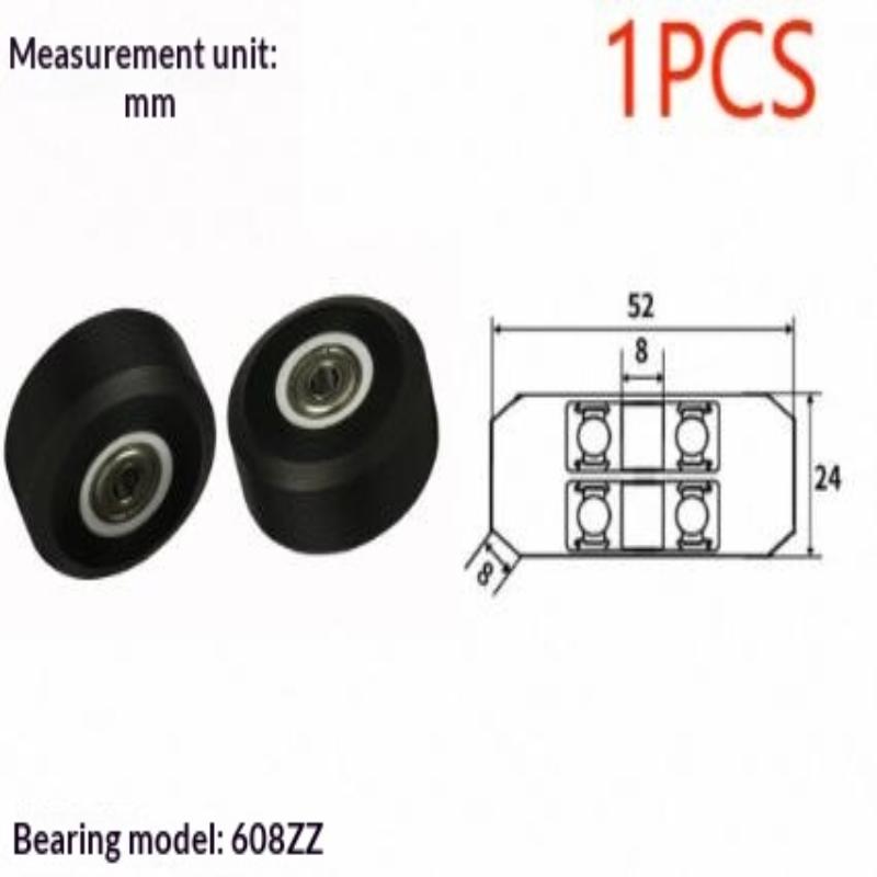 Silent Roller Bearing Wheel Pilates Reformer Accessory for Better Fitness Performance