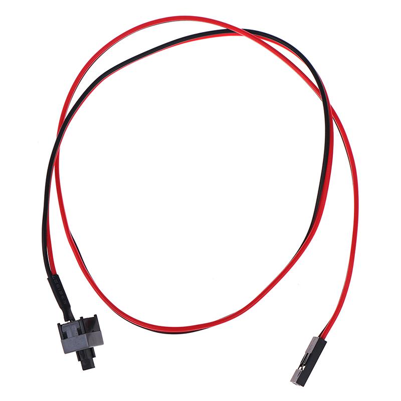 5Pcs Pc Computer Motherboard Power Cable Switch On/Off/Reset Replacement