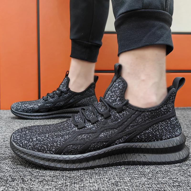 Fashion Men Light Running Shoes Breathable Lace-Up Jogging Shoes for Man Sneakers Anti-Odor Men's Casual Shoes Drop Shipping Big Size