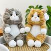 Plush Toy Cat Cartoon Stuffed Animal Doll Kids Birthday Gift Room Decoration