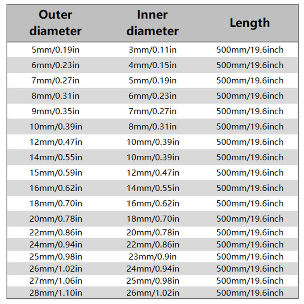 1pcs Length 200/500mm Carbon Fiber Tube High Composite Hardness Material 3K Twill Matte OD 5-28mm Pipes For Plant Protection Aircraft
