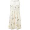 Sancai Women's 2026 Summer French Floral 100% Cotton A-Line Maxi Dress