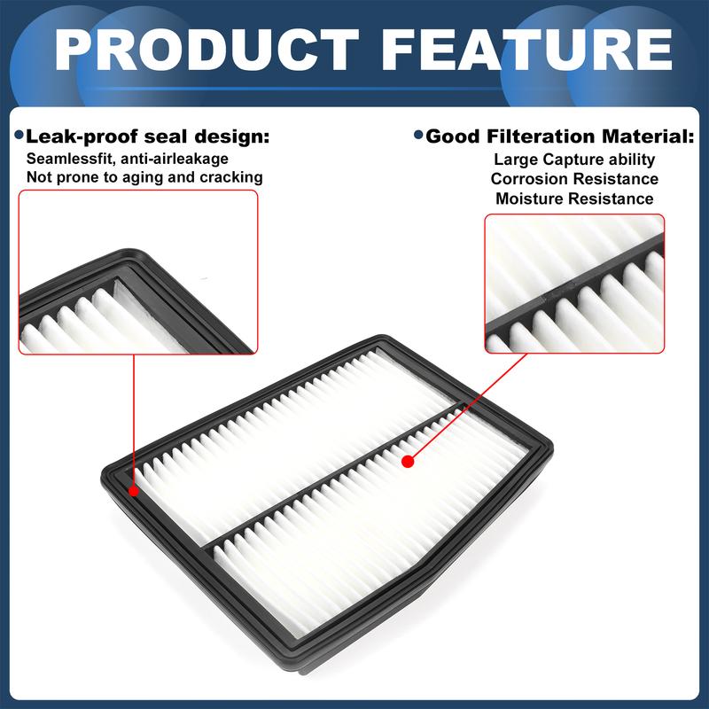 X Autohaux Car Engine Air Filter No.28113P0400 for Kia Sportage -2024 1 Pcs Long Life