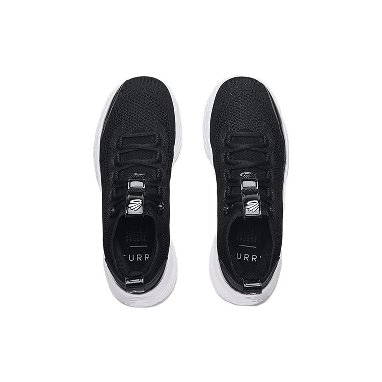 Under Armour Curry 8 NM 'Black White' (Unisex) Black / White Basketball Shoes 3024785 010