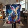 1 Pezzo Coperta in Flanella con Stampa Cartone Animato, Alta Qualità Confortevole per Tutte le Stagioni, Decorazione per la Casa, Calore e Comfort, Perfetta per Regalo di Natale Compleanno