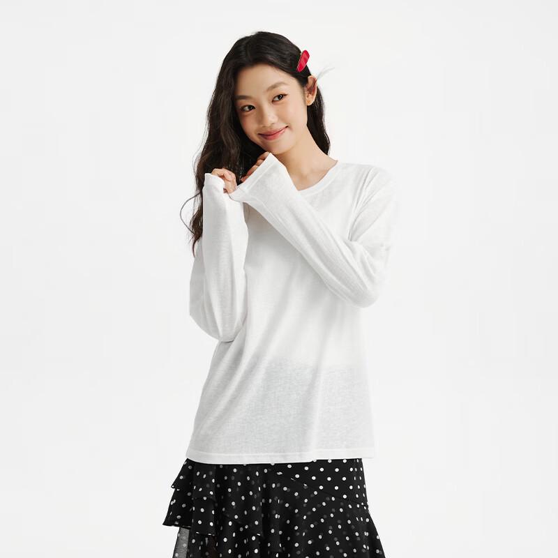 Hotwind 2026 Summer Women's Sheer Long-Sleeve T-Shirt