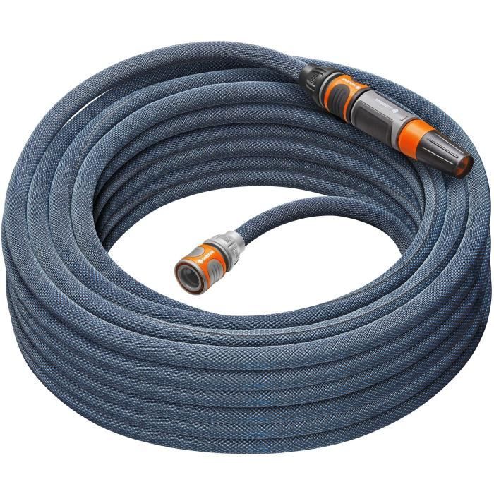 Kit tuyau Liano™Xtreme 20m - GARDENA - Résistance à la pression : 35 bar - Longueur : 20 m - Ø int. 13 mm