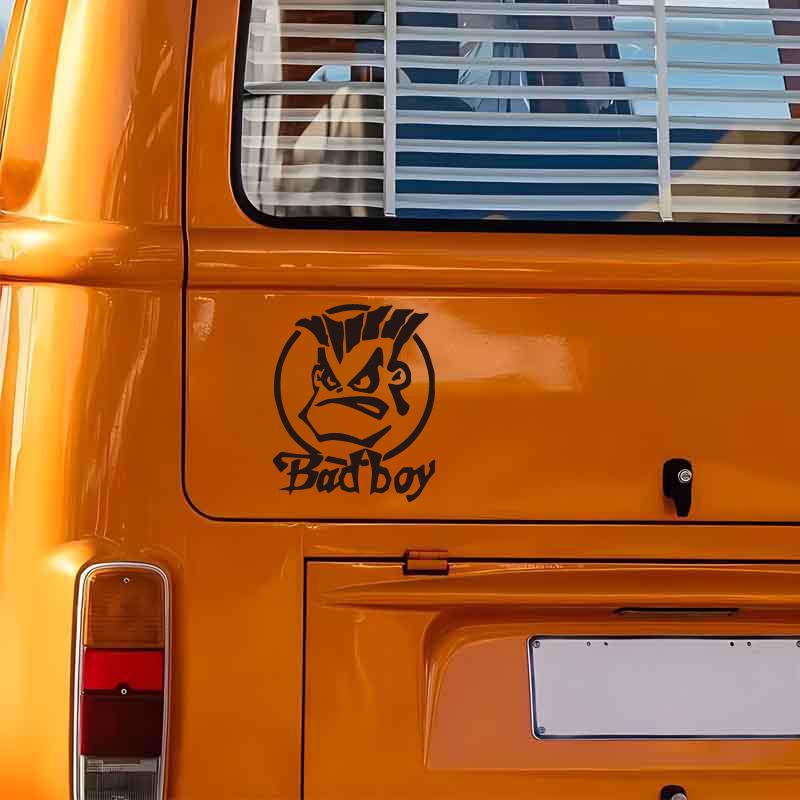 Bad Boy with Bad Teeth and Bad Temper Creative&funny Stickers for Cartoon Fans&lover,high Quality for Car Trucks Motorcycles