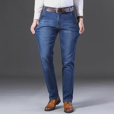 Herren Stretch Straight Leg Freizeitjeans