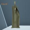 Wine Bag Elegant Stylish Champagne Wine Bottles Tote Carrier Fake Leather Wine Packaging Bag for Home