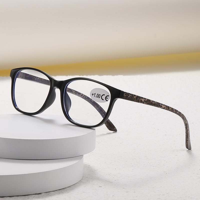 Neue Blaulichtfilter Quadratische Lesebrille Damen Alterssichtigkeit Weitsichtigkeit Brille Herren Lesebrille Brillen +1.0 +1.5 +2.0 +2.5