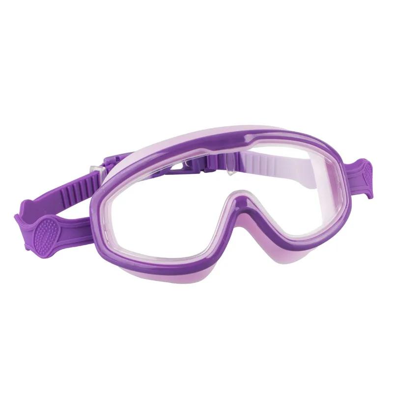 Outdoor Swim Goggles Large Frame Waterproof and for Kids Anti-Fog UV Protection Swimming Glasses for 8-13 Years Children