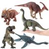Simulation Dinosaur Toys Plastic Gorilla Toys Dinosaur Animals Model Brachiosaurus Plesiosaur Action Figures Kids Boy Gift