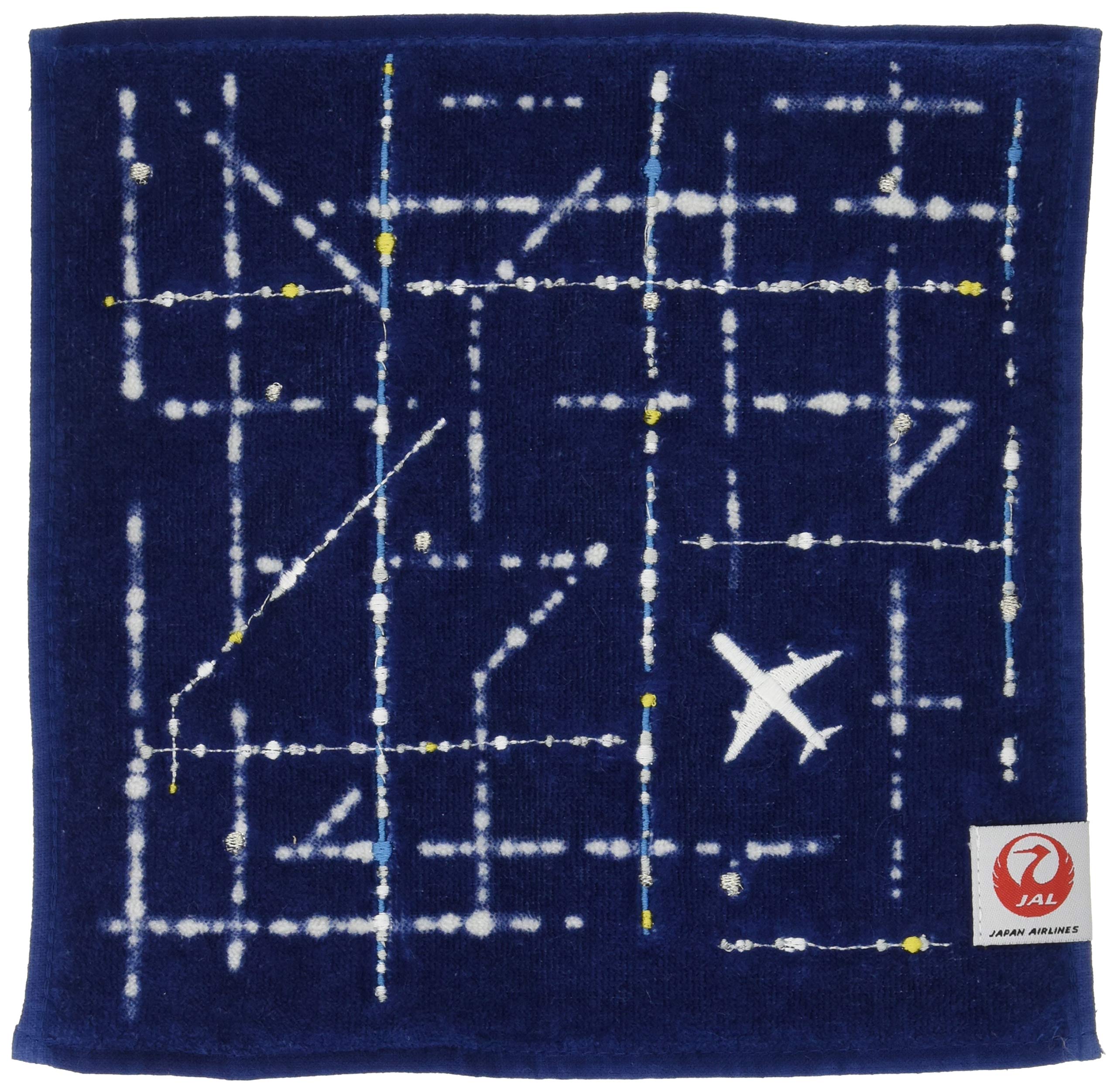 

Marushin Hand JAL Japan Night 6205001900 Полотенце, Авиалинии, Полет, 25x25см, 100% Хлопок,
